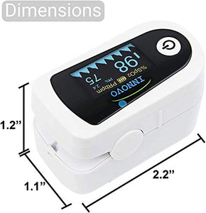 Innovo Premium iP900BP Fingertip Pulse Oximeter Blood Oxygen Monitor with Plethysmograph and Perfusion Index