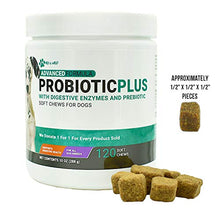 Load image into Gallery viewer, Max and Neo Probiotic Plus Soft Chews for Dogs with Digestive Enzymes and Prebiotic - We Donate 1 for 1 to Dog Rescues for Every Product Sold (120 Count)
