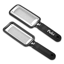 Load image into Gallery viewer, Colossal Pedicure Rasp Foot File, Professional Foot Care Pedicure Stainless Steel File to Removes Hard Skin, Can Be Used On Both Dry and Wet Feet
