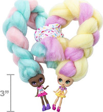 Load image into Gallery viewer, Candylocks, BFF 2-Pack, 3" Jilly Jelly and Donna Nut, Scented Collectible Dolls with Accessories
