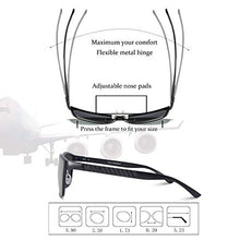Load image into Gallery viewer, Bircen Mens Sunglasses Polarized UV Protection: Classic Shades for Men Driving Fishing with Al-Mg Metal Frame

