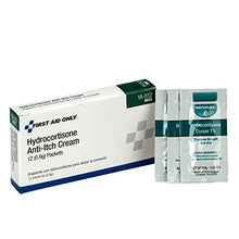 Load image into Gallery viewer, First Aid Only 18-012 Hydrocortisone Anti-Itch Cream Packet (Box of 12)
