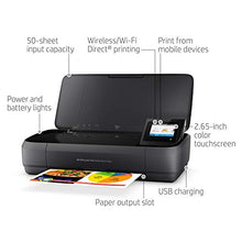 Load image into Gallery viewer, HP OfficeJet 250 All-in-One Portable Printer with Wireless &amp; Mobile Printing, Works with Alexa (CZ992A), Black, Normal
