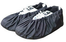 Load image into Gallery viewer, MyShoeCovers Premium Reusable Shoe and Boot Covers for Contractors - 1 Pair, Black, Large
