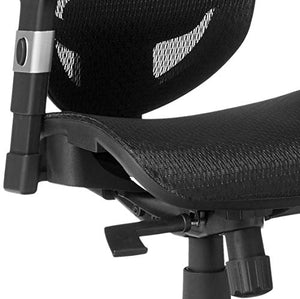 Staples Hyken Technical Mesh Task Chair (Black, Sold as 1 Each) - Adjustable Office Chair with Breathable Mesh Material, Provides Lumbar, arm and Head Support, Perfect Desk Chair for the Modern Office