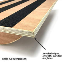Load image into Gallery viewer, 15&quot; Stretching and Balancing Exercise Board by Trademark Innovations,Black
