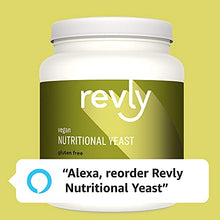 Load image into Gallery viewer, Revly Vegan Nutritional Yeast Non-Fortified Superfood 15.9 Oz. Powder - 6g Protein, Amino Acids, Vitamins, Minerals - 30 Servings
