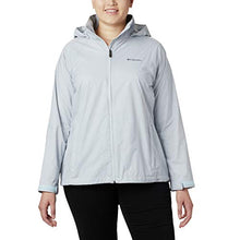Load image into Gallery viewer, Columbia Women&#39;s Switchback III Printed Jacket, Packable, Cirrus Grey Wispy Bamboo Emboss, Medium
