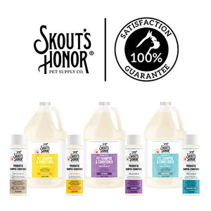 Skout’s Honor: Probiotic Pet Shampoo & Conditioner - 2-in-1 With Avocado Oil - Cleans and Conditions Fur, Supports Pet’s Natural Defenses, PH-Balanced, Sulfate Free