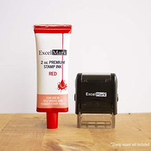 Load image into Gallery viewer, Self Inking Stamp Refill Ink - 2 oz. - Red Ink
