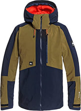 Load image into Gallery viewer, Quiksilver Forever 2L Gore-Tex Snowboard Jacket Mens Sz XS Military Olive
