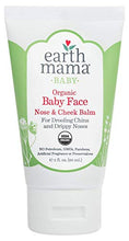 Load image into Gallery viewer, Organic Baby Face Nose &amp; Cheek Balm for Dry Skin by Earth Mama | Natural Petroleum Jelly Alternative, 2-Fluid Ounce
