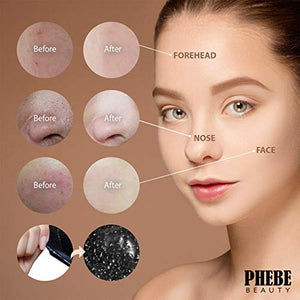 Phebe Black Mask Blackhead Remover Purifying Peel Off Mask Activated Charcoal Mask Deep Cleansing Acne removal Nose Face Pore Cleaner 1 Tube(1.76 fl oz)