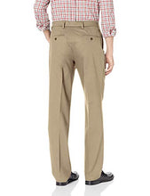 Load image into Gallery viewer, DOCKERS Men's Classic Fit Signature Khaki Lux Cotton Stretch Pants-Pleated (Regular and Big &amp; Tall), timber wolf, 38W x 32L
