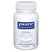 Load image into Gallery viewer, Pure Encapsulations Iodine | Supplement to Support The Thyroid and Maintain Healthy Cellular Metabolism* | 120 Capsules
