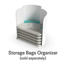 Load image into Gallery viewer, Nanobébé 100 Breastmilk Storage Bags Refill Pack – Fast, Even Thawing &amp; Warming – Breastfeeding Supplies Lay Flat to Save Space &amp; Track Pumping – Breastmilk Bags for Freezer or Fridge
