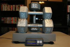 Mettler Toledo PS60U5101-000 Model PS60 Parcel Scale (150pounds / 60kilograms Capacity) with ABS Flat Top Platter, GEOCAL Calibration, RS232 Computer Interface for Use with Carrier Manifest Software