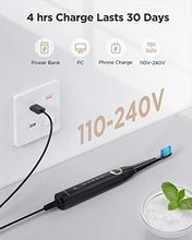 Load image into Gallery viewer, Fairywill Dual Sonic Electric Toothbrushes for Adults &amp; Kids - 10 Brush Heads 2 Travel Cases Included, 5 Modes with Smart Timer, Rechargeable Whitening Toothbrush USB Charging Lasts 30 Days
