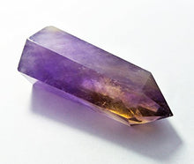 Load image into Gallery viewer, Amethyst Healing Crystal Wand Pointed &amp; Faceted Prism Bar for Reiki Chakra Meditation Therapy Deco
