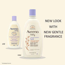 Load image into Gallery viewer, Aveeno Baby Calming Comfort Bath with Relaxing Lavender &amp; Vanilla Scents, Hypoallergenic &amp; Tear-Free Formula, Paraben- &amp; Phthalate-Free, 18 Fl Oz (Pack of 1)

