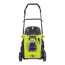 Load image into Gallery viewer, Sun Joe 24V-X2-17LM 48-Volt 17-Inch Mulching Walk-Behind Lawn Mower w/11-Gallon Grass Catcher &amp; 6-Position Height Adjustment, Included, Cordless, Kit (w/ 2X 4.0-Ah Battery and Charger)
