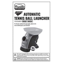 Load image into Gallery viewer, Franklin Pet Supply Ready Set Fetch Automatic Tennis Ball Launcher Dog Toy - Authentic Tennis Ball Thrower - Interactive Toy
