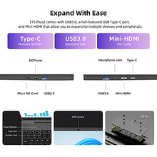 Load image into Gallery viewer, TECLAST Laptop Computer 15.6 inch, 8GB LPDDR4 256GB SSD,1920x1080 FHD IPS Thin Traditional Laptop Computer, Up to 2.6GHz Intel N4120 Windows 10, 2.4G+5G WiFi USB3.0 Type-C Mini-HDMI BT Zoom Study
