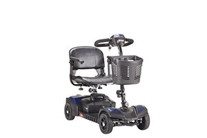 Drive Medical SFSCOUT4-EXT Scout Compact Travel Power Scooter, 4 Wheel, Extended Battery