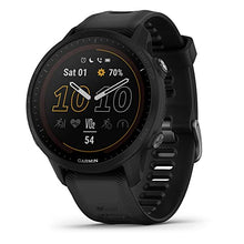 Load image into Gallery viewer, Garmin Forerunner® 955 Solar, GPS Running Smartwatch with Solar Charging Capabilities, Tailored to Triathletes, Long-Lasting Battery, Black
