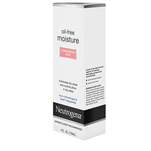 Load image into Gallery viewer, Neutrogena Oil Free Moisture Glycerin Face Moisturizer &amp; Neck Cream for Combination Skin, Lightweight, Oil Absorbing Facial Moisturizer Lotion for a Soft Natural Matte, 4 fl. oz
