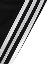 Load image into Gallery viewer, adidas Boys' Big Active Sports Athletic Tricot Jogger Pant, Iconic Black, 14/16

