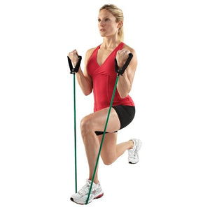 SPRI Xertube Resistance Bands Exercise Cords, Green, Light