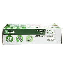 Load image into Gallery viewer, Emerald Shannon Powder Free Vinyl Gloves 100 Gloves (Larger #VN9708)
