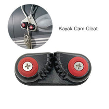 Load image into Gallery viewer, 1 x Kayak Cam Cleat Boat Canoe Sailboat Dinghy Aluminum Cam Cleats Fast Entry Kayak Cleats Daerzy
