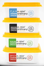 Load image into Gallery viewer, Nuttin Ordinary Plant-Based Cashew Cheese, Dairy-Free Cheese, Gluten-Free, Vegan Cheese - Variety 4 Pack 6oz Each
