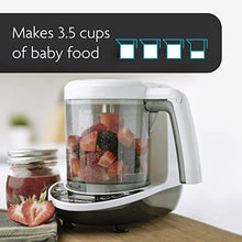Load image into Gallery viewer, Baby Brezza One Step Baby Food Maker Deluxe – Automatically Steams &amp; Blends Homemade Baby Food – Easy Way to Make Organic Food for Infants and Toddlers - Includes 3 Food Pouches &amp; Filling Funnels
