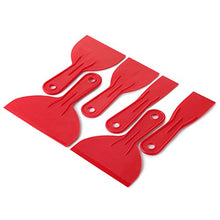 Load image into Gallery viewer, Bates- Putty Knife, Variety Size Pack, Set of 6, Plastic Scraper, Plastic Putty Knife, Putty Knife Set, Plastic Spreader, Spackle Tool, Plastic Putty Knife Scraper, Plastic Scraper Tool, Putty Scraper
