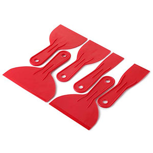 Bates- Putty Knife, Variety Size Pack, Set of 6, Plastic Scraper, Plastic Putty Knife, Putty Knife Set, Plastic Spreader, Spackle Tool, Plastic Putty Knife Scraper, Plastic Scraper Tool, Putty Scraper