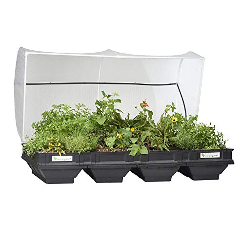 Load image into Gallery viewer, Vegepod - Raised Garden Bed - Self Watering Container Garden Kit with Protective Cover, Easily Elevated to Waist Height, 10 Years Warranty (Large)