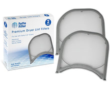 Load image into Gallery viewer, Fette Filter - Value Pack of 2 Dryer Lint Screen with Felt Rim Seal Compatible with LG. Compare to Part # 5231EL1003B. 2-Pack
