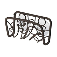 Load image into Gallery viewer, iDesign Twigz Sink Suction Holder for Sponges, Scrubbers, Soap in Kitchen, Bathroom, 5.15&quot; x 5.2&quot; x 2.3&quot;, Bronze
