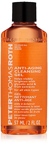 Anti-Aging Cleansing Gel, Face Wash with Anti-Wrinkle Technology, Exfoliates with Glycolic Acid and Salicylic Acid
