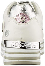 Load image into Gallery viewer, Dockers by Gerli Women's 44CA212-618598 Sneaker, Weiß Pink, US 7.5
