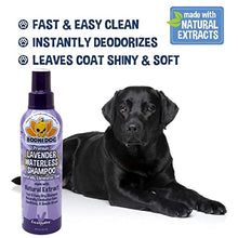 Load image into Gallery viewer, New Waterless Dog Shampoo | Natural Dry Shampoo for Dogs or Cats No Rinse Required | Made with Natural Extracts | Vet Approved Treatment - Made in USA
