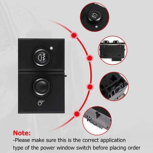 Fog Light Switch and Cargo Lamp Switch - Compatible with 2003-2006 Chevy Silverado 1500 2500 3500 GMC Sierra 1500 2500 3500 Cadillac Escalade - Replaces 15143597 15076588