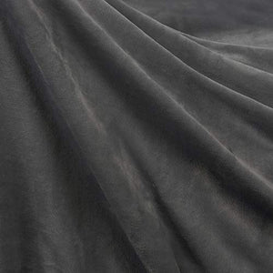 PetAmi WATERPROOF Dog Blanket for Bed Couch Sofa | Waterproof Dog Bed Cover for Large Dogs, Puppies | Grey Sherpa Fleece Pet Blanket Furniture Protector | Reversible Microfiber | 60" x 80" (Gray/Gray)