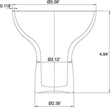 Load image into Gallery viewer, Margarita Glasses Stemless Large Thick Solid Clear Glass, 16 Ounces (4)
