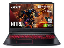 Load image into Gallery viewer, Acer Nitro 5 AN515-55-53E5 Gaming Laptop | Intel Core i5-10300H | NVIDIA GeForce RTX 3050 Laptop GPU | 15.6&quot; FHD 144Hz IPS Display | 8GB DDR4 | 256GB NVMe SSD | Intel Wi-Fi 6 | Backlit Keyboard

