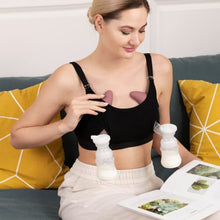 Load image into Gallery viewer, Momcozy Double Lactation Massager Warming for Breastfeeding, Pumping, Heat &amp; Vibration for Improve Milk Flow, Breastfeeding Essentials for Clogged Ducts, Engorgement

