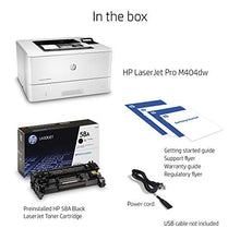 Load image into Gallery viewer, HP LaserJet Pro M404dw Monochrome Wireless Laser Printer with Double-Sided Printing, Works with Alexa (W1A56A)
